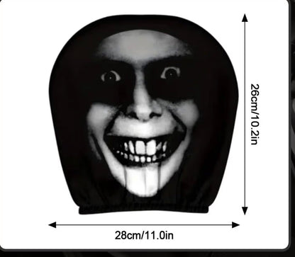 Spooky headrest cover
